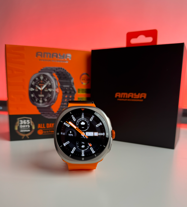 Amaya ASW-10 AMOLED Smartwatch