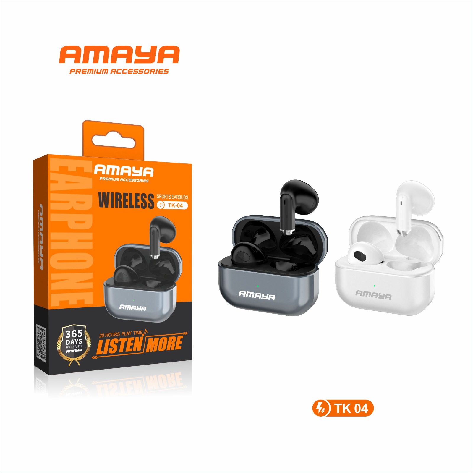 AMAYA TK04 Wireless Earbuds